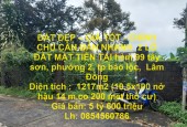 ĐẤT ĐẸP – GIÁ TỐT - CHÍNH CHỦ CẦN BÁN NHANH  2 LÔ ĐẤT MẶT TIỀN TẠI Phường 2, TP Bảo Lộc, Lâm Đồng